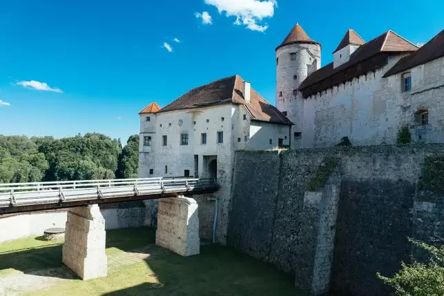 Main fortress of Burghausen castle