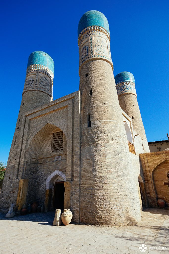 chor minor mosque - one of the many must-see attractions in Bukhara