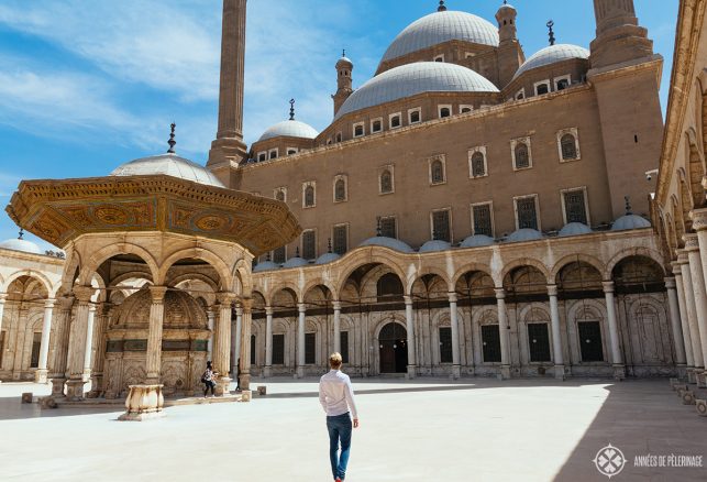 Muhammad Ali Mosque in Cairo as part of the Cairo citadel