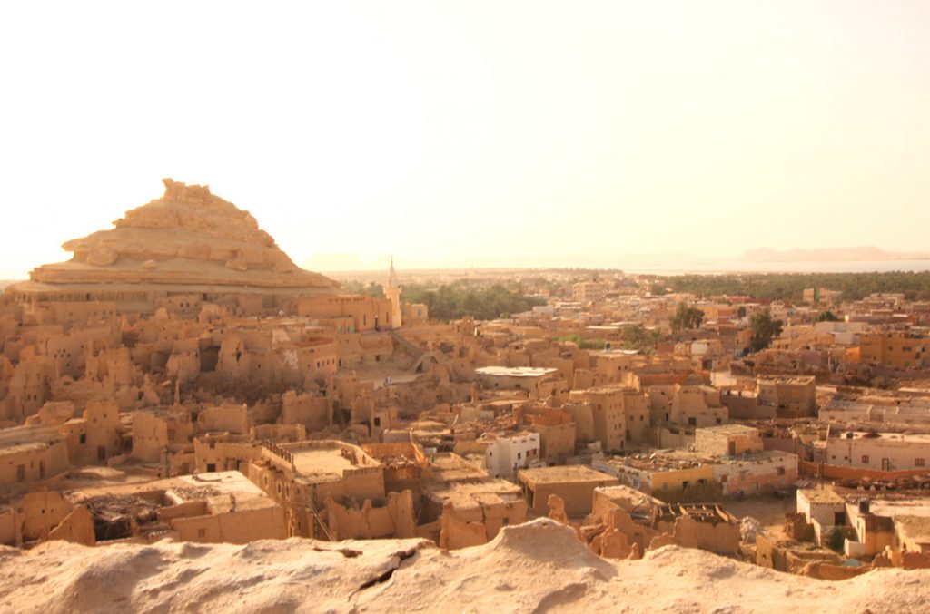 The Shali Fortress in Siwa Oasis one of the secret best places to see in Egypt