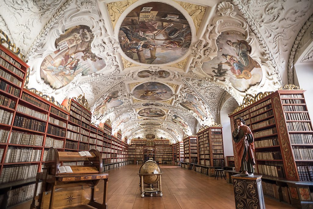 Library of the Strahov Monastery in Prague