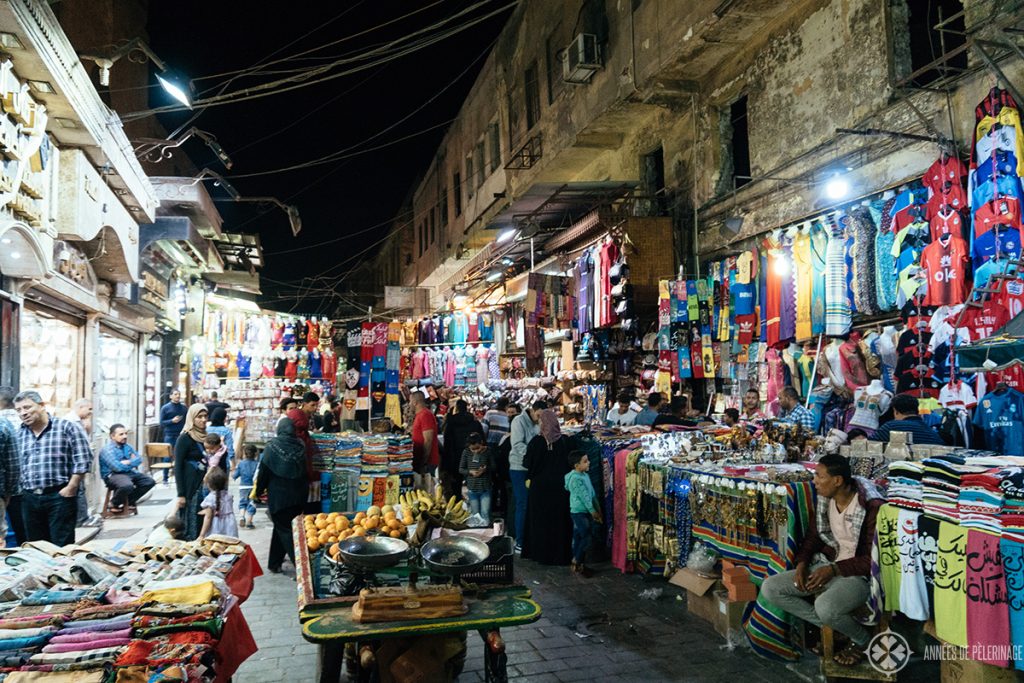 A typical bazaar in Cairo for the locals and one of the many fun things to do in Egypt