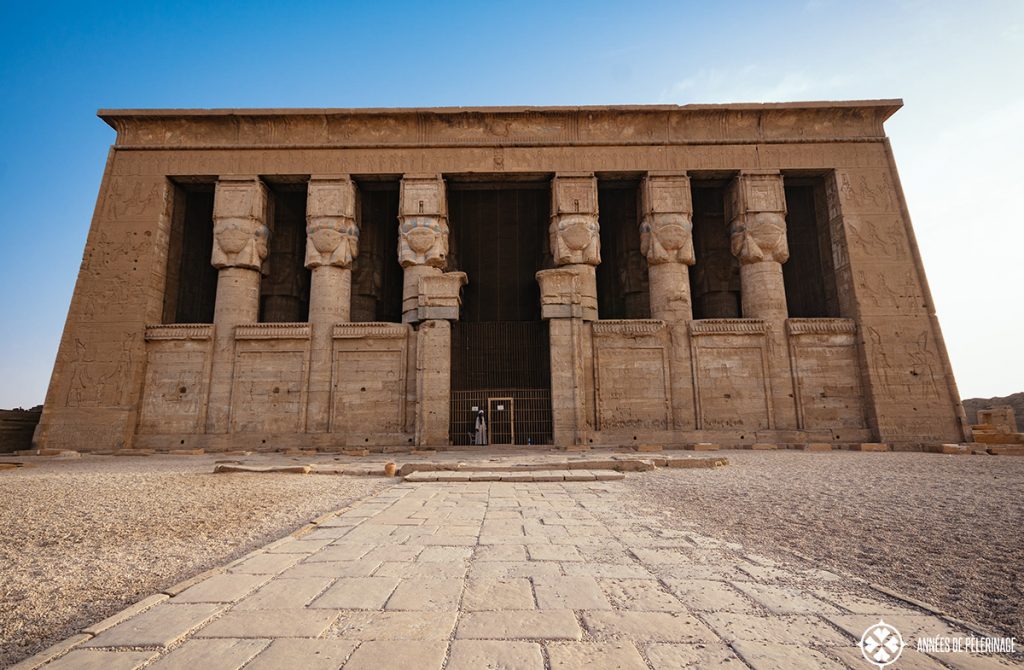 Main hall of the dendera Temple, Egypt