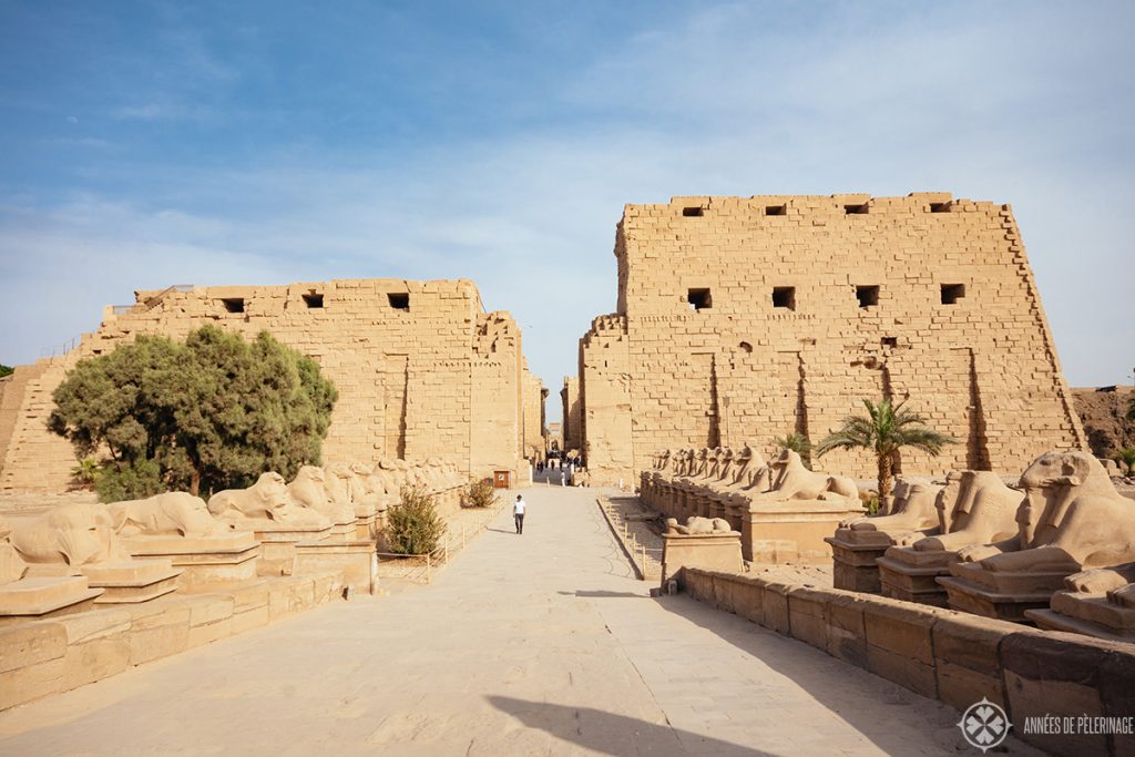 The Karnak temple in Luxor one of the best places to see in Egypt