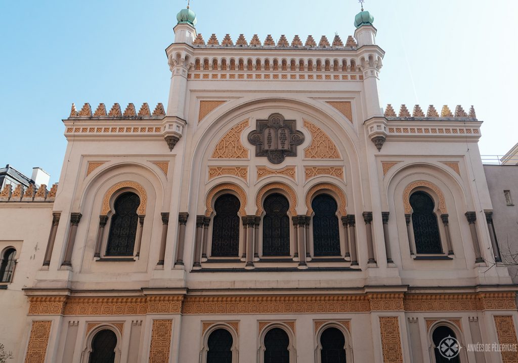 The Spanish Synagogue in the jewish Quarter of Prague's old town