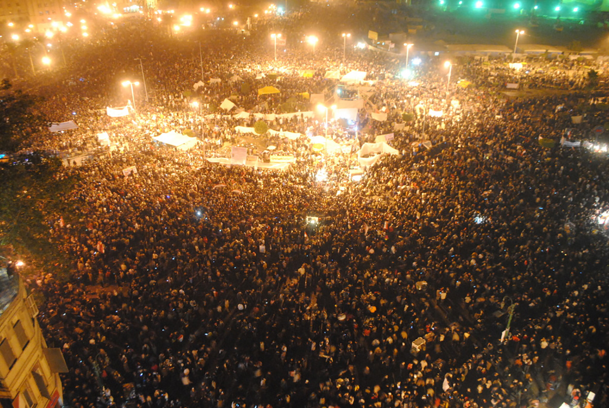 Demonstrations on Tahrir Square on Nov 22nd 2011