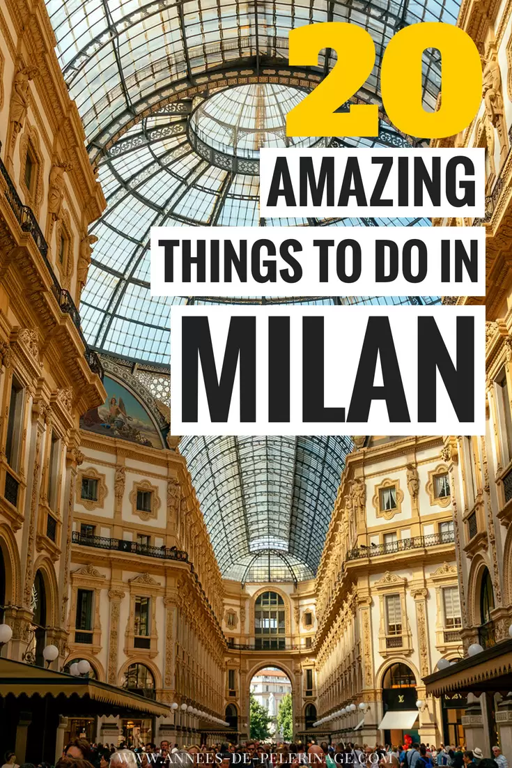 The 20 best things to do in Milan, Italy. Where to stay, when to visit and what to see in Milan - this comprehensive travel guide will answer all your questions. Plan your perfect Italy itinerary. #Milan #Italy #Europe #travel #travelguide