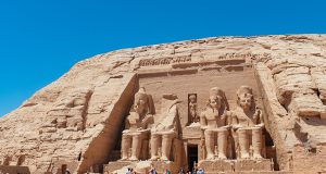The great temple of Ramses Ii in Abu Simbel, Egypt