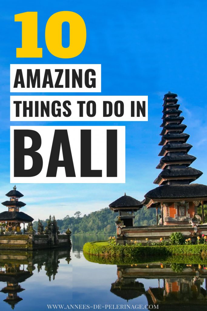 A picture perfect list of the 10 best things to do in Bali, Indonesia. When to go, where to stay and what to see in Bali - this Bali travel guide will show you all the top tourist attractions and points of interest in Bali. Click for more. #Bali #Indonesia #travel #travelguide #asia #wanderlust #bucketlist
