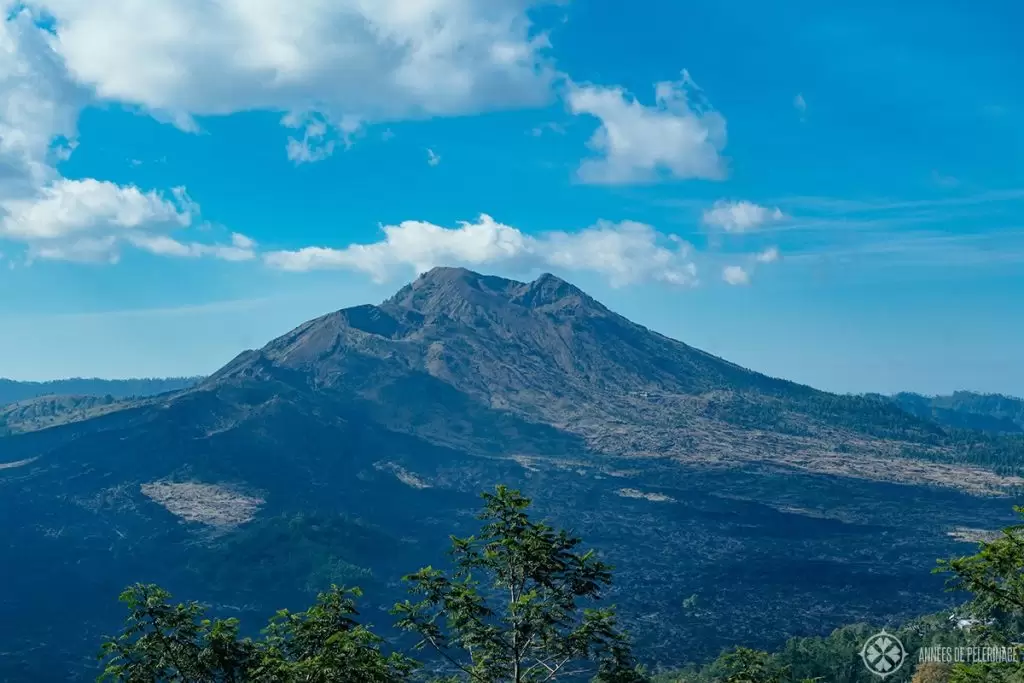 Mount Batur - an active volcano in Bali, Indonesia