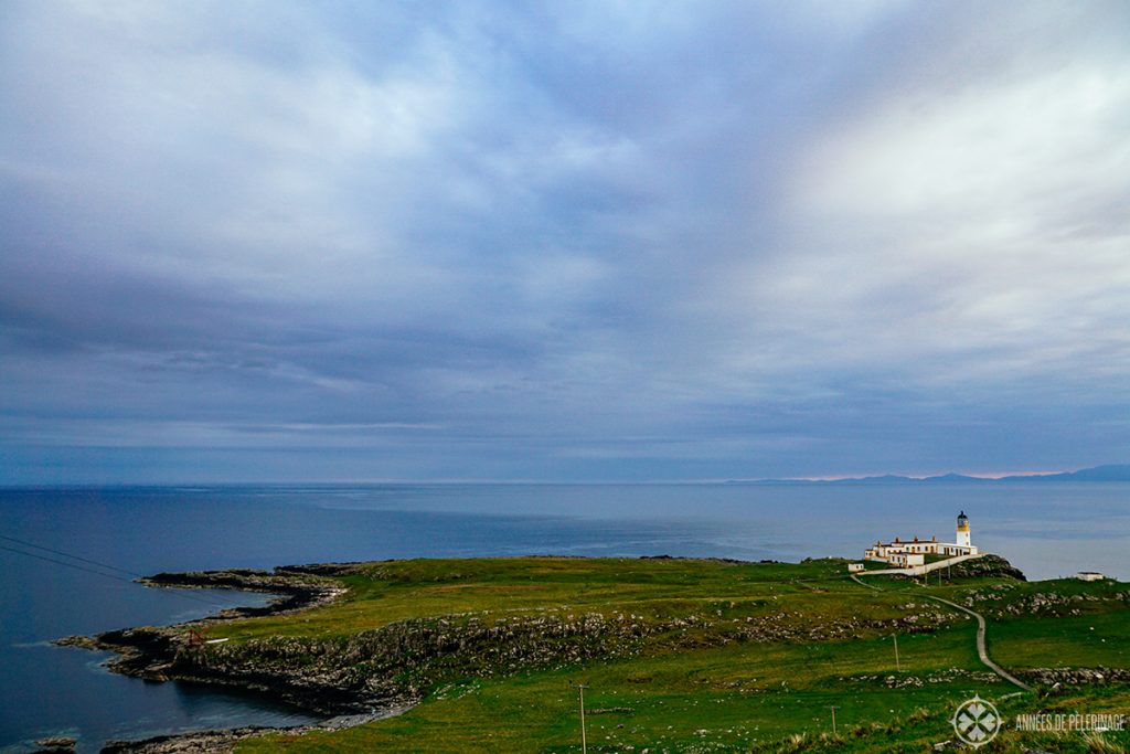 Neist Point lighthouse on the Isle of Syke, Scotland