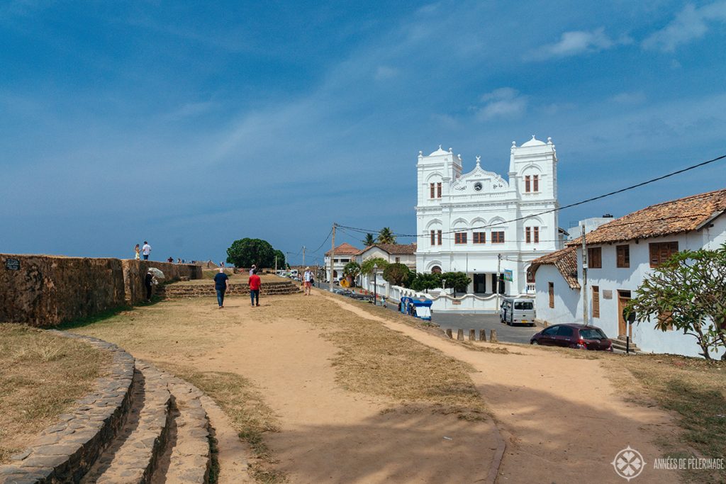 The Meeran Jumma Mosque near the Galle Lighthouse