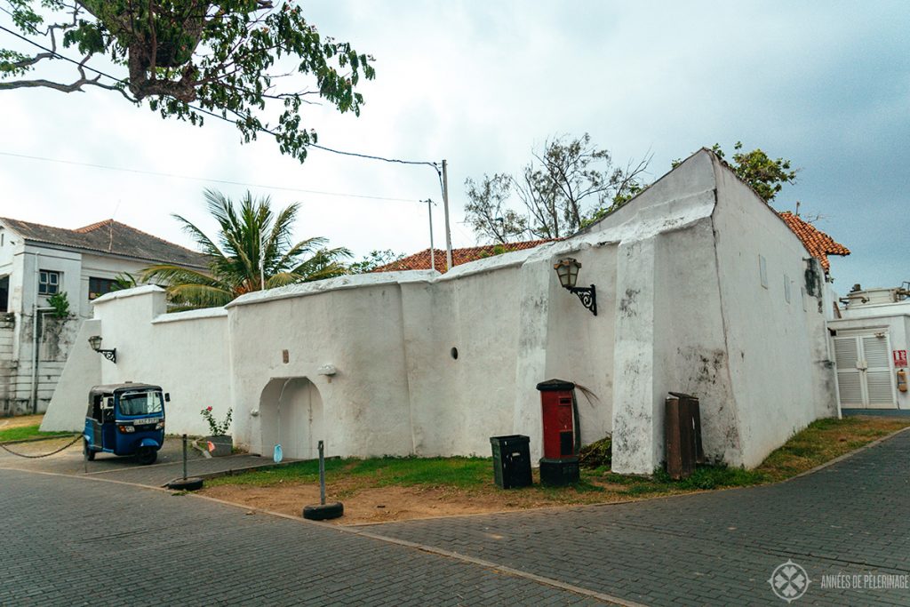 The Akersloot Bastion in Galle, Sri Lanka