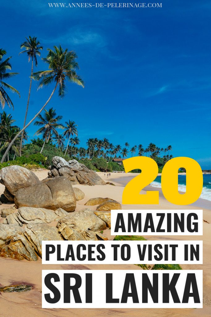 The 20 best things to do in Sri Lanka. A massive Sri Lanka travel guide with everything you need to know. All the top tourist attractions and landmarks. Yala National Park, Sigiriya, Galle Fort - this list of places to visit in Sri Lanka has it all. Click for more information. #travel #srilanka #traveltips #travelguide #travelblog #wanderlust #explore