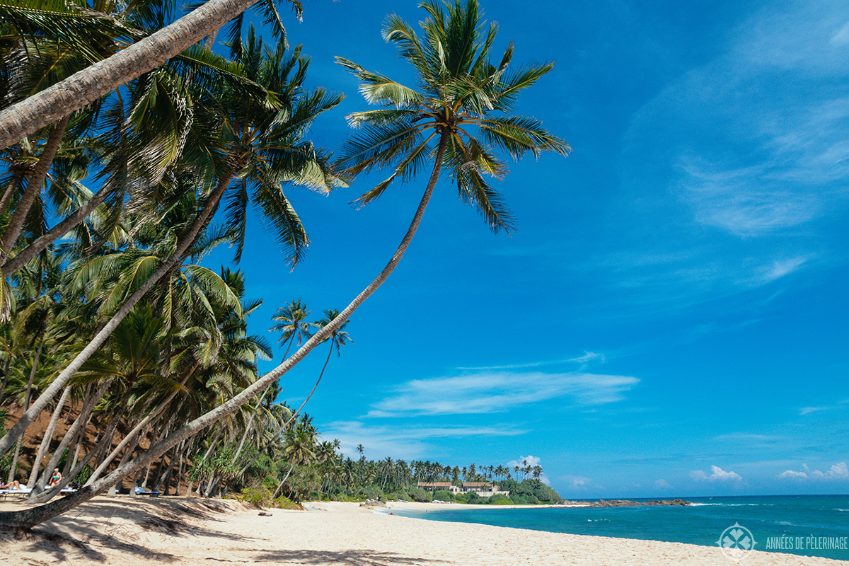 A typical beach near Tangalle Sri Lanka