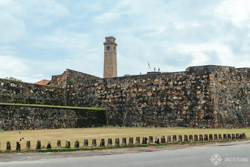 The clock tower as seen from outside the fort - just one of the many places to visit