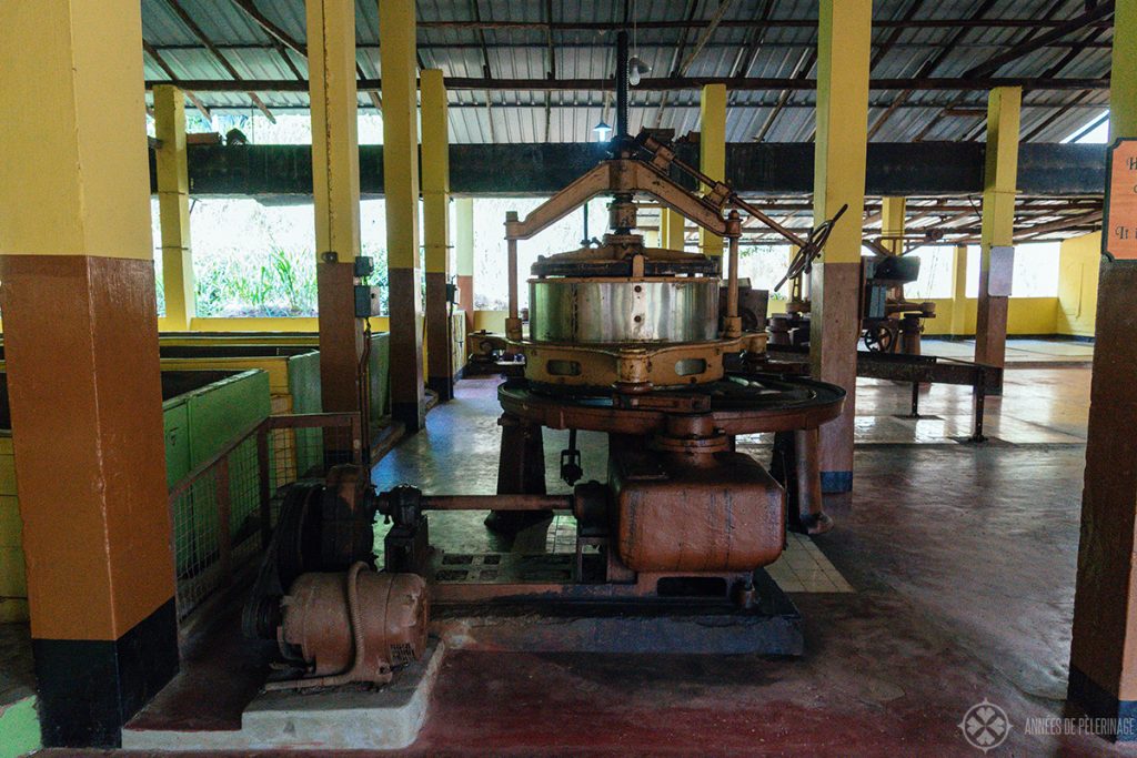 A tea factory near Galle, Sri Lanka