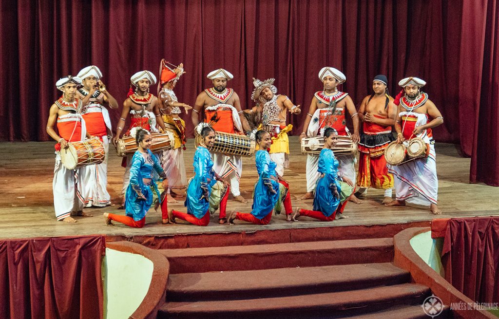 The Kandy Lake Club Cultural Dance Show in Sri Lanka