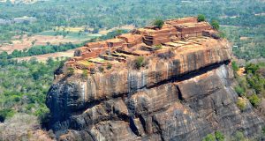 Climing Sigiriya Lion Rock - it can looka bit impossible from above, but there's 1200 stairs leading you all to the top, where a spawling palace is found. It dates back to the 5th century and has been name the 8th Wonder of the World. More Sigiriya photos on the blog