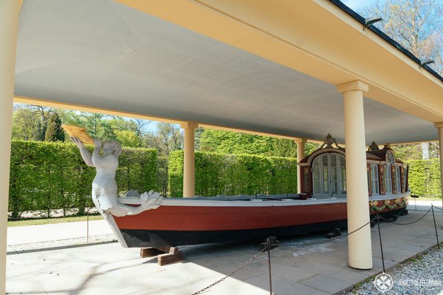 The Triton Pleasure Barge in Pillnitz castle, Dresden