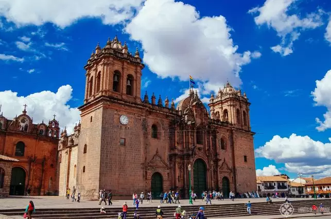 Cathedral of Santo Domingo on the main square in Cusco, Peru