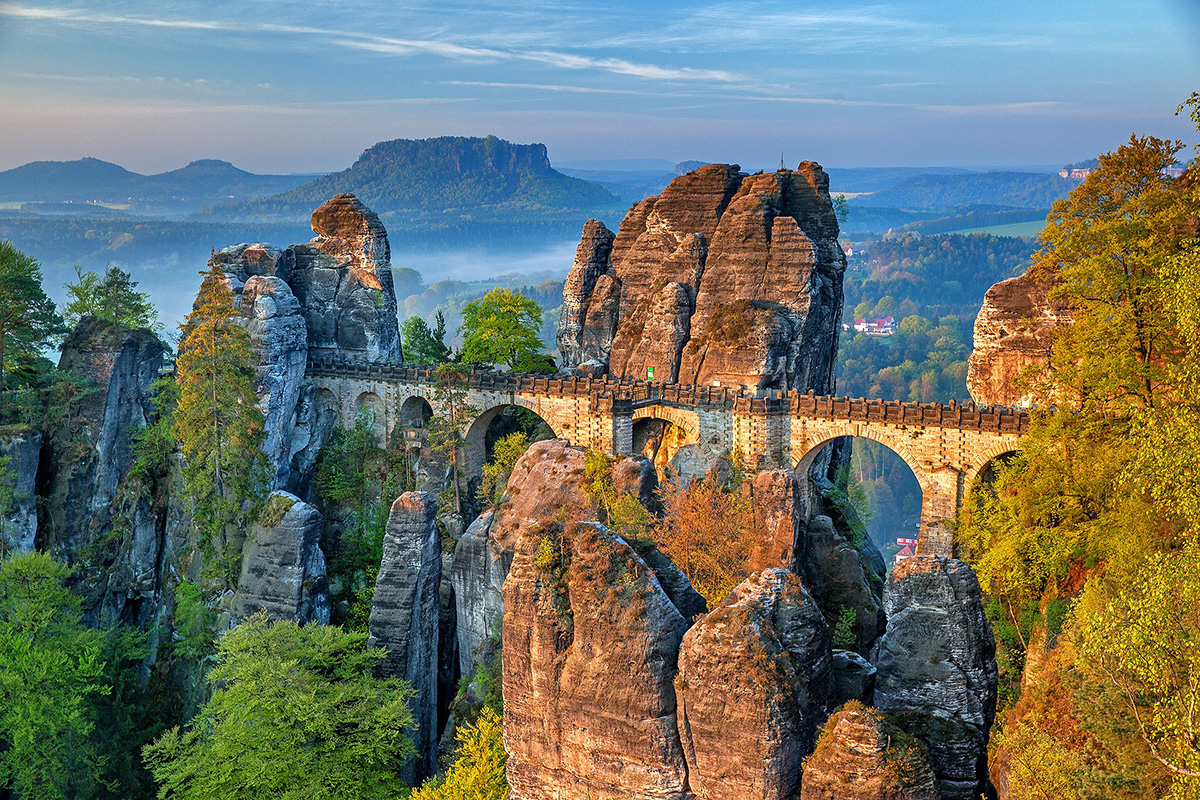 Bastei Bridge in Saxon Switzerland - How to plan a day trip from Dresden