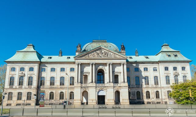 The Museum of Ethnology in the Japanese Palais in Dresden, Germany