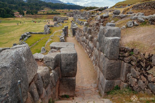 Another, smaller gate, on the second tier Of Sacsayhuaman in Cusco, Peru