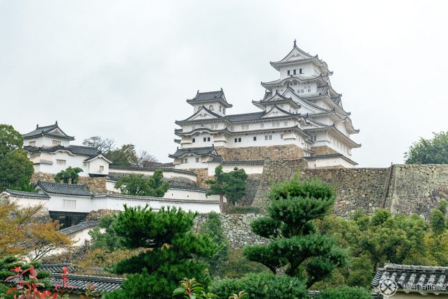 Himeji castle (on a rather cloudy day, no luck with the weather)