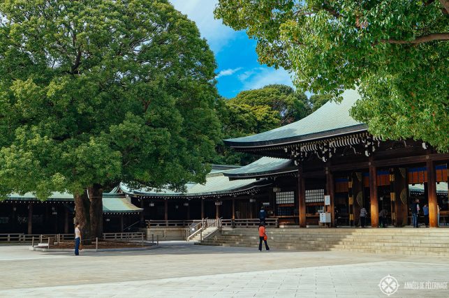 The inner santum of Meiji Shrine - one of the few free things to do in Tokyo