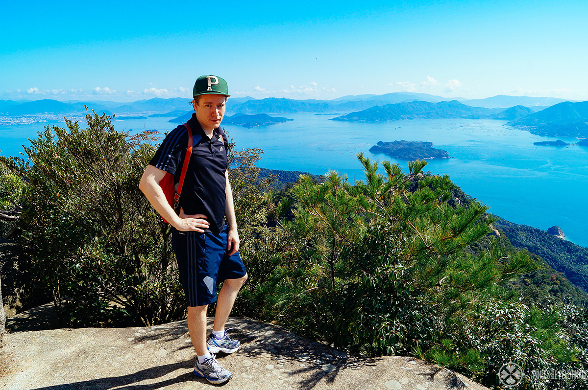 Hiking Mout Misen on Miyajima - you really should pack comfortable walking shoes for Japan