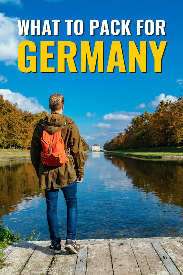 What to pack for Germany - A detailed Germany packing list by a local. No matter if you are visiting in Summer or winter, this travel guide has you covered!