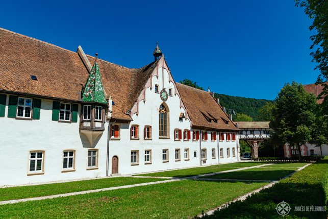 Main building of Blaubeuren Abbey, Germany 