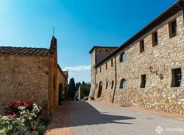 A lot of hotels (like this one) were built in abandoned old villages in Tuscan - the Belmond Castello di Casole is one of them