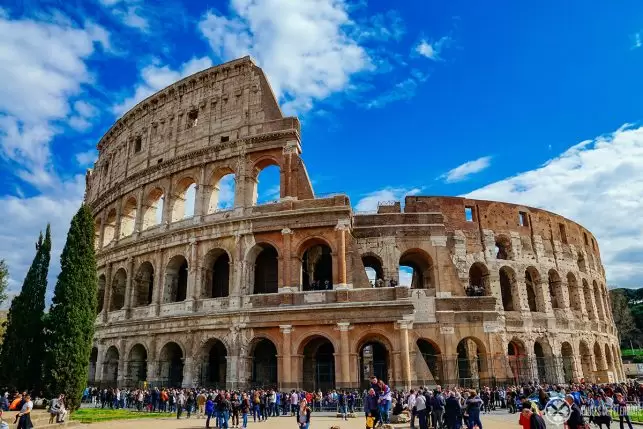 The Coliseum in Rome - one of the most spectacular UNESCO World Heritages sites in italy