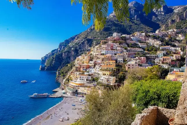 View of Positano on the Amalfi Coast - certainly one of the top 15 places to visit in Italy