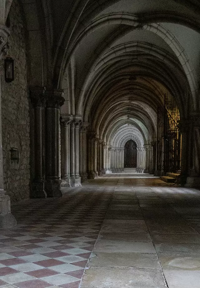 The medieval cloister of St. Emmeram