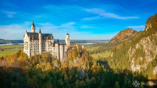 Neuschwansteil castle near Munich