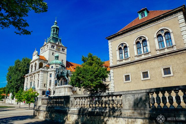 The historic Bavarian National Museum in Munich