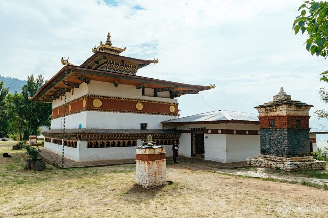 The fertility temple Chimi Lhakgang near Punakha