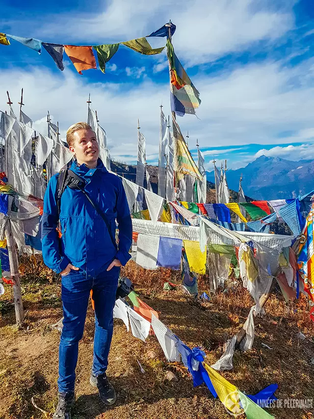 Me at Chele La Pass near Paro