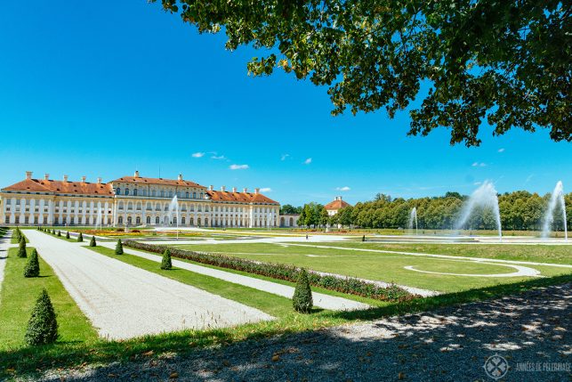 The palace in Schleissheim near Munich, Germany