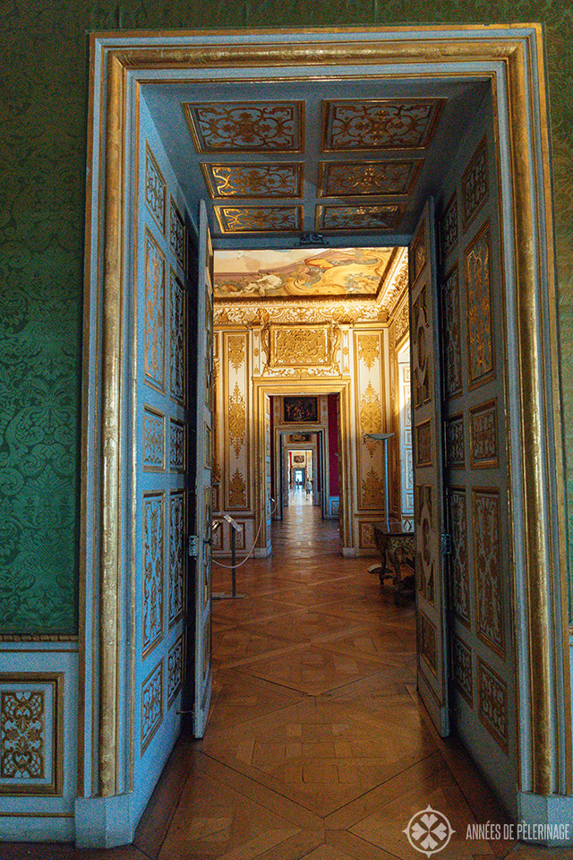 The state rooms of Schleissheim Palace in Munich