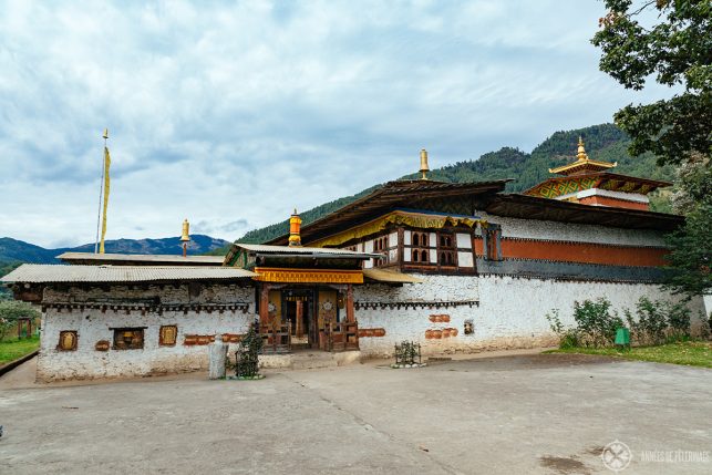 The ancient Tamshing Goemba monastery in Bumthang, Bhutan