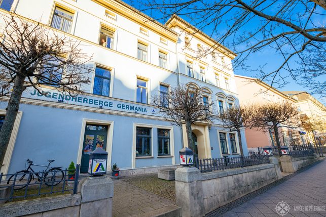 The Jugendherberge Germania youth hostel in weimar