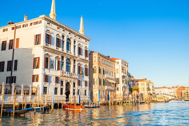 The Aman Venice luxury hotel on the Grand Canal in Venice