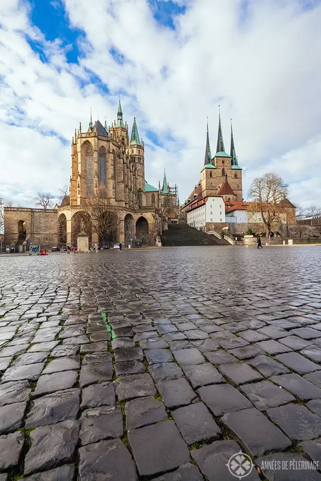 Erfurt Cathedral on the Domplatz