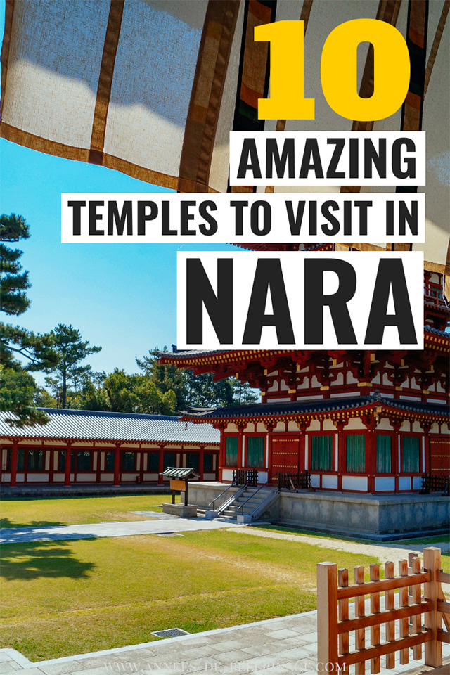 The 10 best temples to visit in Nara, Japan. Plan your perfect Japan itinerary with this detailed Nara travel guide. The best things to do in Nara | Places to visit in Nara | Nara temples