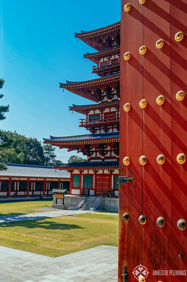 The Pagoda of the Yakushi-ji Temple