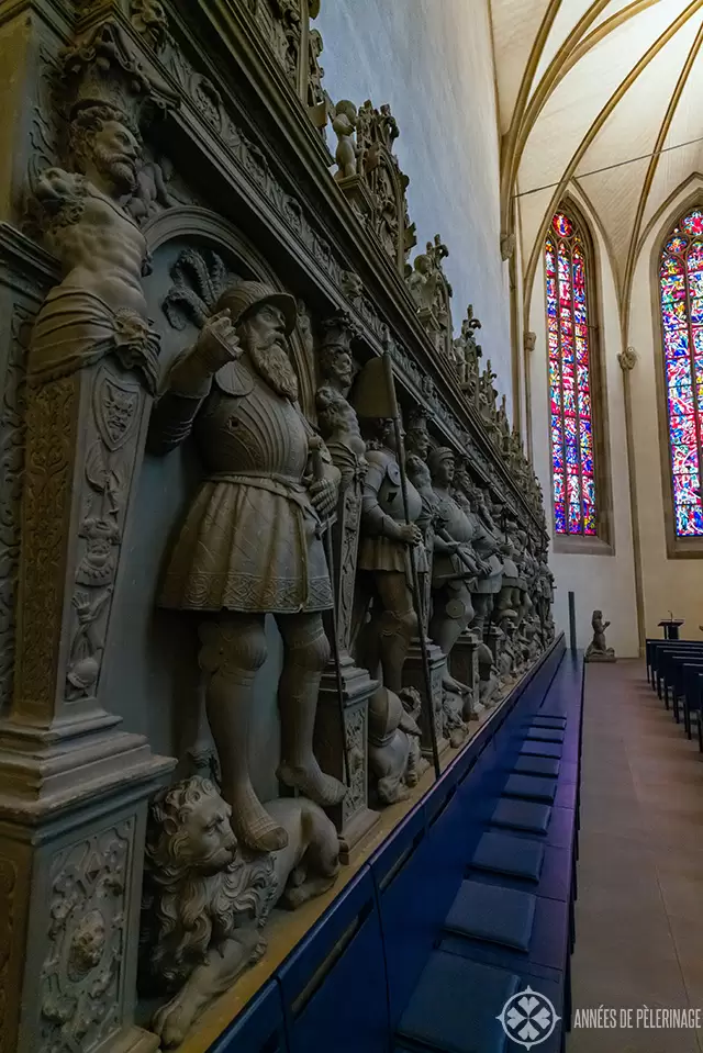 inside stiftskirche church stuttgart